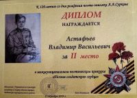 120 лет со дня рождения поэта-земляка А.А Суркова  